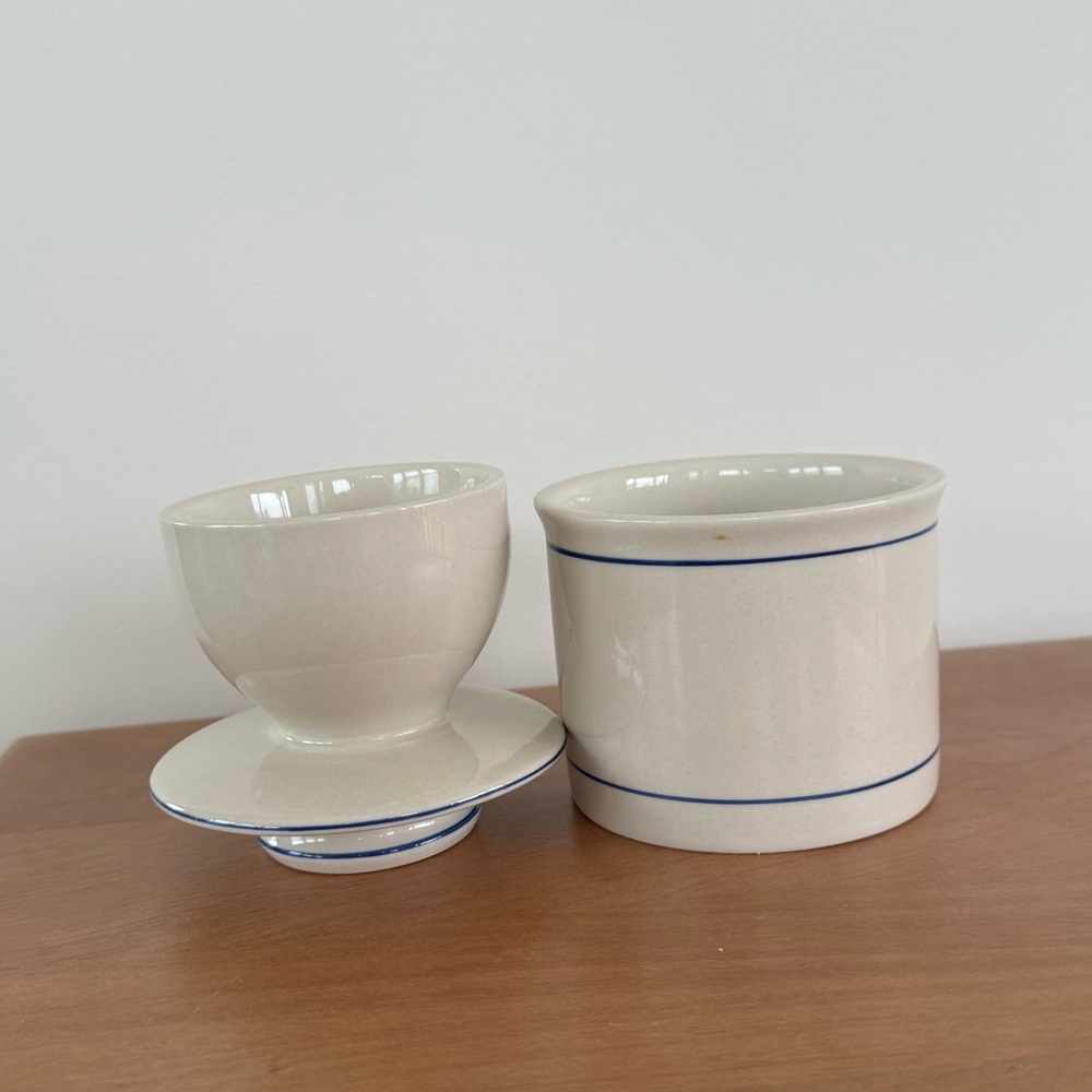 Norpro Glazed Stoneware Butter Keeper - Picture 7 of 11